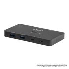 Club 3D KVM Switch - CSV-2512 (USB-C to 4xHDMI 4K60Hz, Alternate Mode, 5 Gbps, 100W)