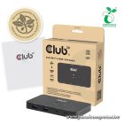 Club 3D KVM Switch - CSV-2512 (USB-C to 4xHDMI 4K60Hz, Alternate Mode, 5 Gbps, 100W)