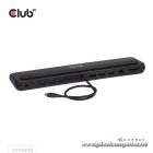 Club 3D Notebook Dokkoló - CSV-2541 (USB-C to 4xUSB-C, 2xUSB-A, 2xHDMI, 2xDP, RJ45, SD/MicroSD, 100W PD, 4K60hz)