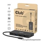 Club 3D USB Hub - CSV-2552 (USB-C to 2xUSB-C, 2xUSB-A, 2xHDMI, RJ45, SD/MicroSD, 100W PD, 4K60hz)