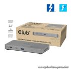 Club 3D Notebook Dokkoló - CSV-2563 (180W,Thunderbolt 5 to 3xUSB-C, USB-A, 1x 8K60Hz, 3x 5K60Hz)