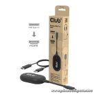 Club 3D Átalakító - CSV-2570 (USB-C to HDMI vezeték nélkül, 25m hatótáv, FHD 60Hz, Alt Mode, HDCP 1.4 & 2.2)