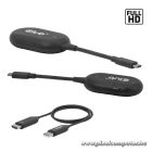 Club 3D Átalakító - CSV-2570 (USB-C to HDMI vezeték nélkül, 25m hatótáv, FHD 60Hz, Alt Mode, HDCP 1.4 & 2.2)