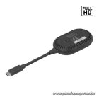 Club 3D Átalakító - CSV-2570 (USB-C to HDMI vezeték nélkül, 25m hatótáv, FHD 60Hz, Alt Mode, HDCP 1.4 & 2.2)
