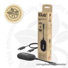 Club 3D Átalakító - CSV-2570 (USB-C to HDMI vezeték nélkül, 25m hatótáv, FHD 60Hz, Alt Mode, HDCP 1.4 & 2.2)