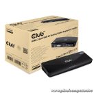 Club 3D Notebook Dokkoló - CSV-3103D (DUAL DISPLAY/4K, 3.2 USB-A to HDMI, DP, DVI-D, 3xUSB-A, RJ45, 3.5 Jack Audio +Mic)