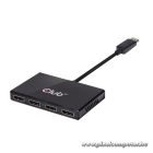 Club 3D USB Hub - CSV-6400 (Multi Stream, DisplayPort 1.2 to 4xDisplayPort, 4K60Hz)