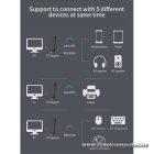 Conceptronic Bluetooth Adapter - ABBY17B (Bluetooth 5.3, Távolság: Max.: 100m, fekete)