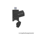 Conceptronic Kártyaolvasó - BIAN04B (4in1, 2xSD/TF/MicroSD, fekete)