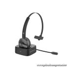 Conceptronic Vezeték nélküli Fejhallgató - POLONA03B (BT5.0, hangerőszabályzó, felhajtható mikrofon, fekete)