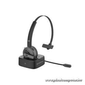   Conceptronic Vezeték nélküli Fejhallgató - POLONA03B (BT5.0, hangerőszabályzó, felhajtható mikrofon, fekete)
