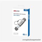 Hikvision HIKSEMI Kártyaolvasó - SD card, TF, USB3.0, Type-C