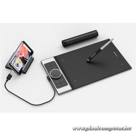   XP-PEN Grafikus tábla - Deco Pro SW (9"x5", 5080 LPI, PS 8192, 200 RPS, 8 gomb, USB-C, BT5.0)