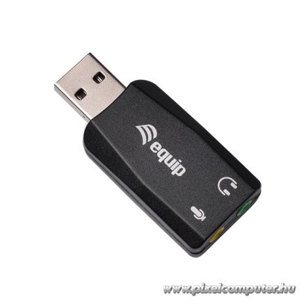 Equip-Life Kábel Átalakító - 245320 (USB bemenet - 3,5mm jack audio + mikrofon kimenet)