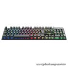 Everest Gamer Billentyűzet - KB-188 Borealis Rainbow (N-key, USB, fekete, magyar, RGB LED)