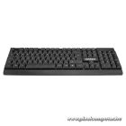 Everest Billentyűzet - KB-2030 (N-key, USB, fekete, magyar)