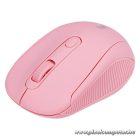 Everest Vezeték nélküli Egér - SM-300 Rose Gold (1600 DPI, 4gomb, optikai, pink)