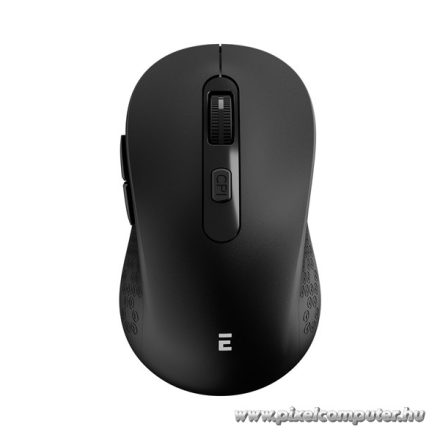 Everest Vezeték nélküli Egér - SM-BT08 (Bluetooth, 1600 DPI, 2,4 Ghz, BT 5.2, 4gomb, optikai, fekete)