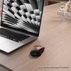 Everest Vezeték nélküli Egér - SM-BT08 (Bluetooth, 1600 DPI, 2,4 Ghz, BT 5.2, 4gomb, optikai, fekete)