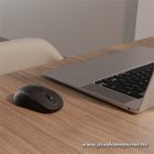 Everest Vezeték nélküli Egér - SM-BT08 (Bluetooth, 1600 DPI, 2,4 Ghz, BT 5.2, 4gomb, optikai, fekete)