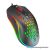 Everest Gamer Egér - SM-G07 METAFOR  (6400 DPI, 7gomb, 1,5m harisnyázott kábel,optikai, fekete, RGB LED)