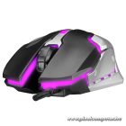 Everest Egér - SM-G72  (1200 DPI, 4gomb, 1,5m kábel, optikai, fekete, RGB LED)