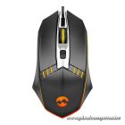 Everest Gamer Egér - SM-G97 GANK  (1400 DPI, 4gomb, 1,5m harisnyázott kábel,optikai, fekete, RGB LED)