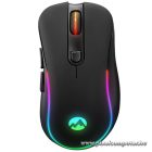 Everest SM-W75 -X-RAPID GAMER egér (1600 DPI, 6 gomb, optikai, fekete, RGB LED)