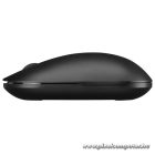 Everest Vezeték nélküli Egér - SMW-399 Black Rechargeable Super Quiet (1600 DPI, 3 gomb, optikai, fekete)