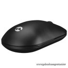 Everest Vezeték nélküli Egér - SMW-399 Black Rechargeable Super Quiet (1600 DPI, 3 gomb, optikai, fekete)