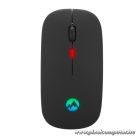 Everest Vezeték nélküli Egér - SM-BT11 (Bluetooth, 1600 DPI, gomb, optikai, fekete)