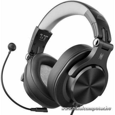 ONEODIO DJ Fejhallgató - Fusion A71D Black/Gray (Vezetékes, 3,5mm, 6,35mm jack, Hi-Res Audio)
