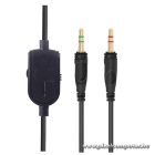 AROZZI Gaming Fejhallgató - Aria (vezetékes, hangerőszabályzó, 3.5mm jack, 2,2m, piros)