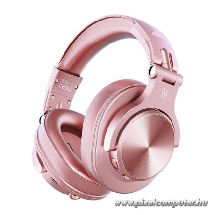 ONEODIO DJ Fejhallgató - Fusion A70 Pink (Vezeték nélküli, Bluetooth, Hi-Res Audio)