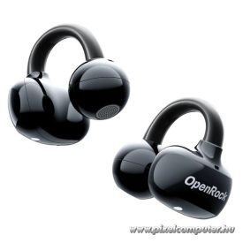   ONEODIO Sport Fejhallgató - OpenRock E Black (premium, légvezetés, BT 6.0, fekete)