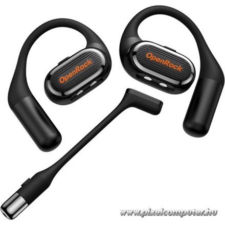 ONEODIO Sport Fejhallgató - OpenRock LINK 20 Black (premium, légvezetés, BT 6.0, fekete)