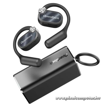 ONEODIO Sport Fejhallgató - OpenRock X Black (premium, légvezetés, BT 5.3, fekete)