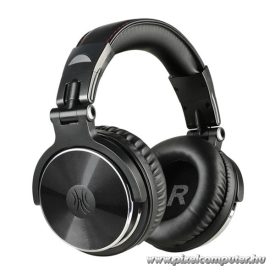   ONEODIO DJ Fejhallgató - Pro 10 Black (Vezetékes, 3,5mm, 6,35mm jack, Hi-Res Audio)