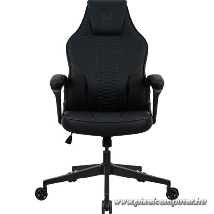 Formula Gamer szék - VC1 Lite RacerPU Black (fekete; állítható magasság; áll. kartámasz, Max.: 125kg teherbírás)