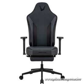   Formula Gamer szék - Ryvo Plus Pawtex Black (fekete; állítható magasság; áll. 3D kartámasz, Max.: 125kg , Pawtex szövet)