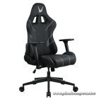Formula Gamer szék - VC1 RacerPU Black (fekete; állítható magasság; áll. 3D kartámasz, Max.: 125kg teherbírás)