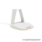 The G-Lab Fejhallgató állvány - K STAND HYDROGEN W (fehér, 2xUSB3.0, 1xUSB-C, műanyag, RGB)