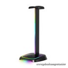 The G-Lab Fejhallgató állvány - K STAND NEON RGB (fekete, univerzális, csúszásgátló, RGB)