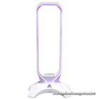 The G-Lab Fejhallgató állvány - K-STAND-RADON-W  (fehér, 2xUSB3.0, műanyag)