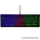 The G-Lab Gamer Billentyűzet - KEYZ HYDROGEN HU (RGB LED, TKL, USB, fekete, magyar)