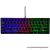 The G-Lab Gamer Billentyűzet - KEYZ HYDROGEN HU (RGB LED, TKL, USB, fekete, magyar)