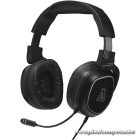 The G-Lab Fejhallgató - KORP BARIUM BLACK (mikrofon, 3,5mm Jack, hangerőszabályzó, nagy-párnás, fekete)