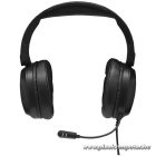 The G-Lab Fejhallgató - KORP BARIUM BLACK (mikrofon, 3,5mm Jack, hangerőszabályzó, nagy-párnás, fekete)