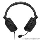 The G-Lab Fejhallgató - KORP-CARBON (mikrofon, 3,5mm Jack, hangerőszabályzó, nagy-párnás, fehér)