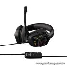 The G-Lab Fejhallgató - KORP COBALT 7.1 EX (mikrofon, USB, hangerőszabályzó, nagy-párnás, RGB, fekete)